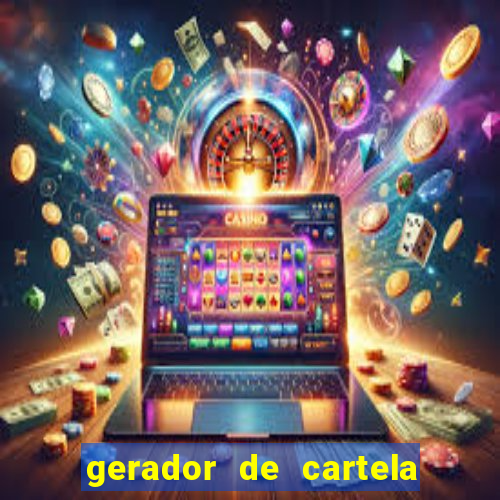 gerador de cartela de bingo